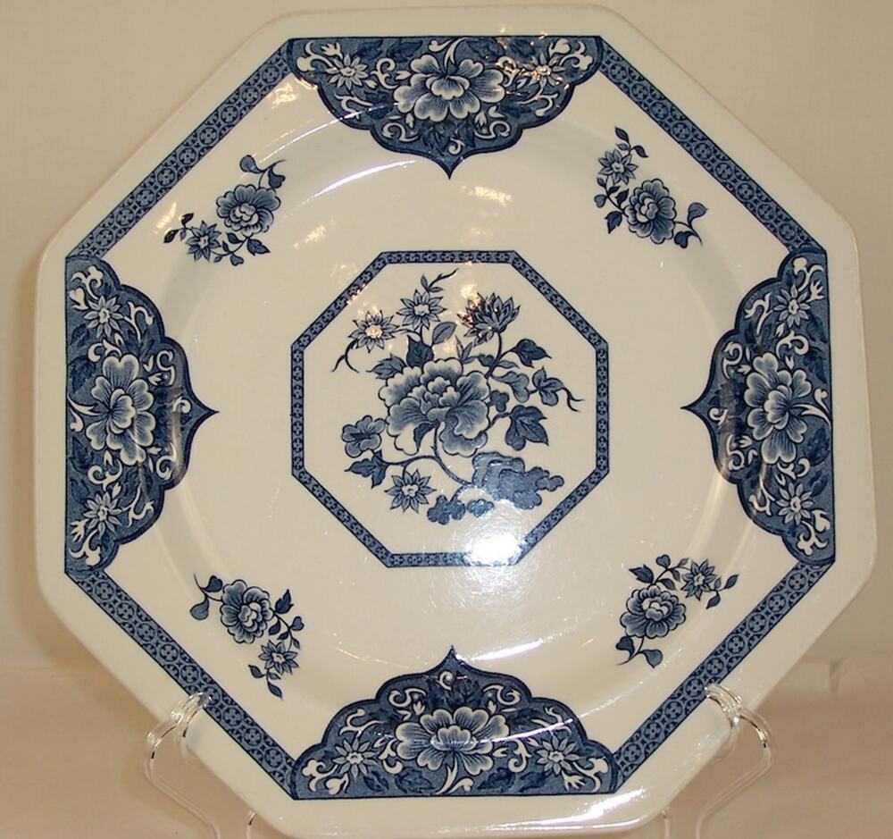 Vintage J&G Meakin Old Pekin Blue Ironstone Dinner Plates Replacemtent 1-PC